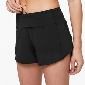 Lululemon speed up mid rise 4” short